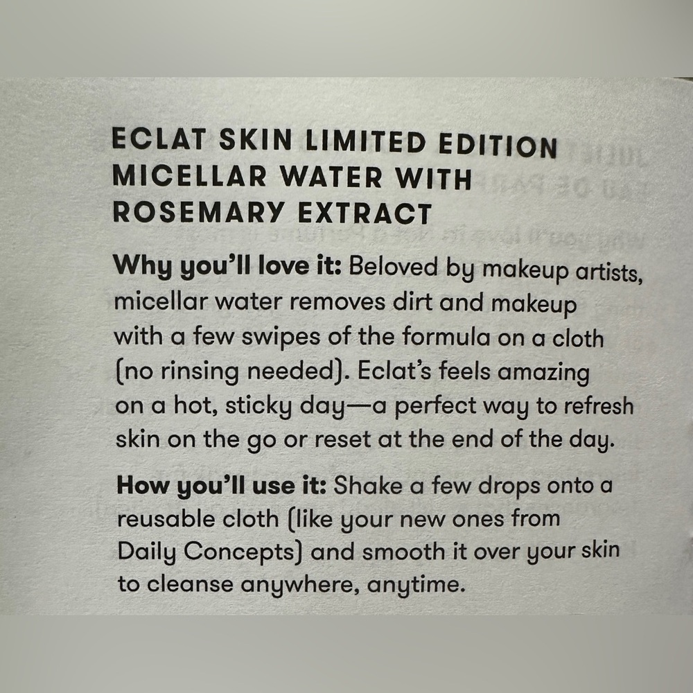 NWT Eclat Skin Limited Edition Makeup Remover and Reusable Rounds Bundle - Picture 12 of 13